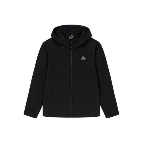 361° Супер-черный Мужской Тренч