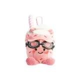 Клубничный молочный коктейль + стекло