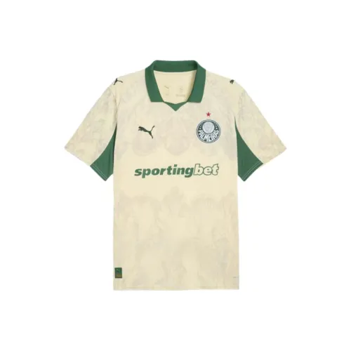 PUMA Кремовый Ванильный Ротанг Мужская T-Рубашка