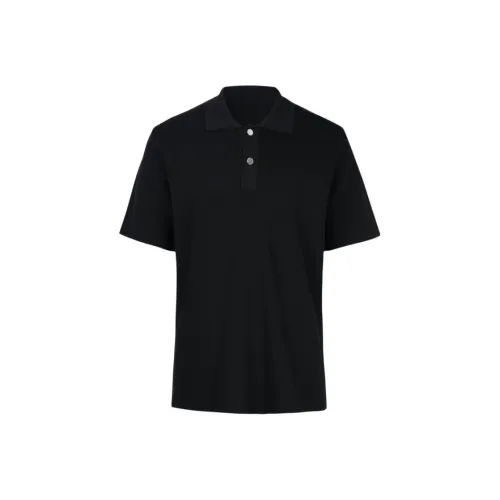 Jacquemus Мужская черная поло