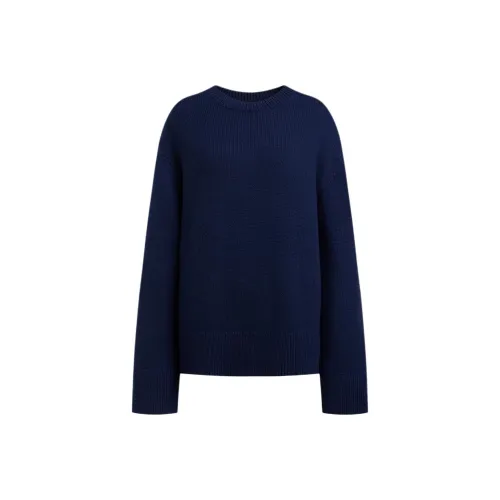 12 STOREEZ Морской синий Женские свитеры