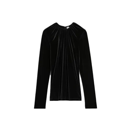 TOTEME Стандартная T-рубашка Женская Черная