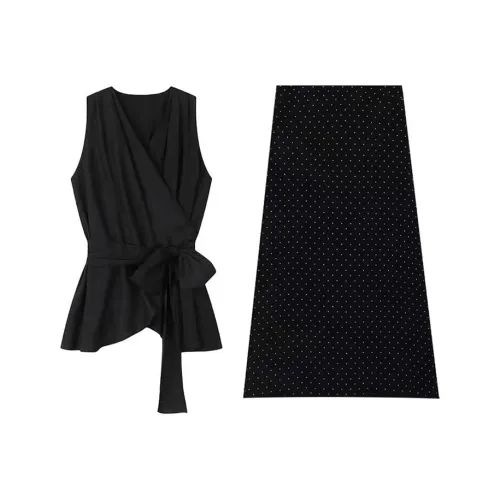 MARIE·COCO Топ+Юбка Женские Комплекты Юбка