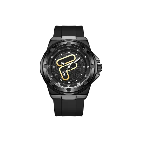 FILA Кварцевый механизм силиконовый ремешок 42*46 мм белый циферблат унисекс