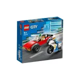 Полицейский мотоцикл Grand Chase + Сумка для покупок (Материал случайный)