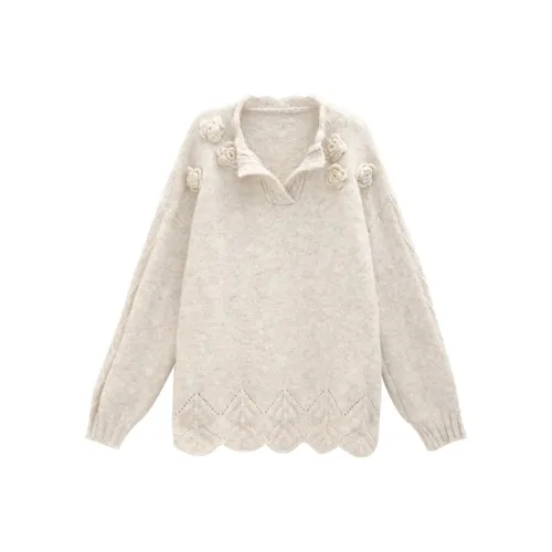 DOSOHEB Ecru Женская Трикотажная