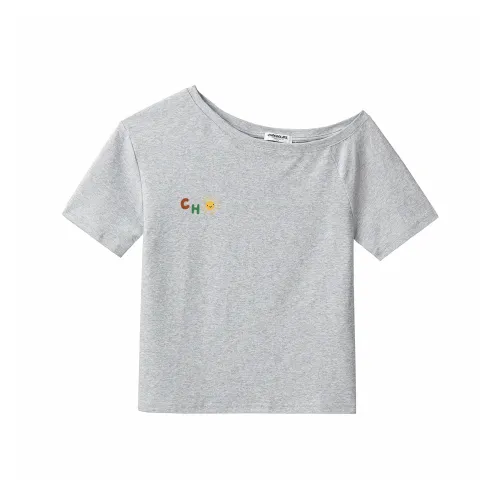 CHOCOOLATE Серый Женские T-рубашки