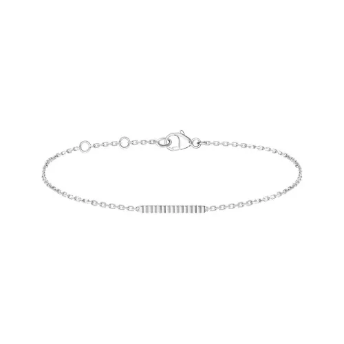 Boucheron 18К Белое золото Браслеты Унисекс Серебряный