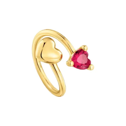 TAOSIXIONG Серебряные Кольца Женские Золотые