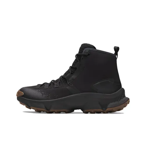 Under Armour Expanse Аbrasion Resistant Водонепроницаемый Support Lightweight Grip MID Топ Hiking Shoes Men's Black