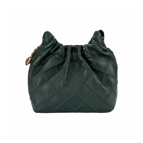 Tory Burch Кожа Сумка через плечо Мини Женская Зеленая