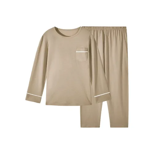 Euv Домашний Комплект Весенний Осенний Длинный Рукав для Детей