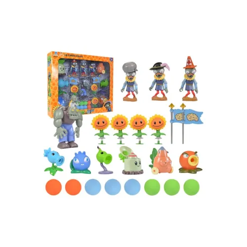 RONGDAFENG Plants VS. Zombies Full Комплекты Одежды с Запускаемыми Игрушками Мерч по IP