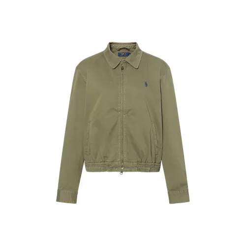 Polo Ralph Lauren SS24 Куртки Пальто Женские Зеленый