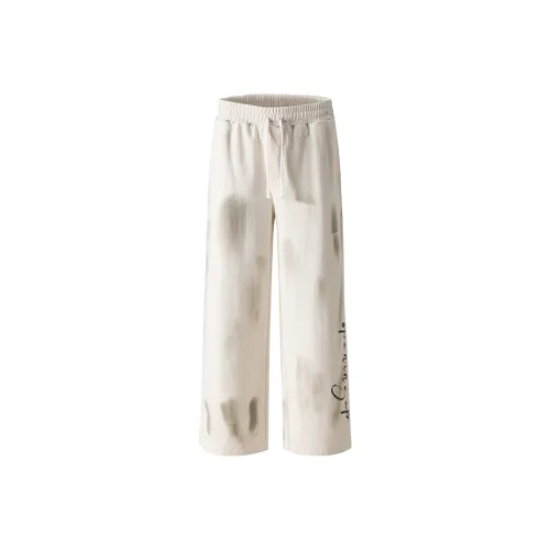 Azvk DYL 122 Белый Мужские Повседневные Штаны