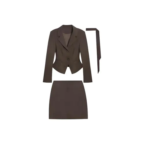 HUINIAN Топ+Юбка Женские Комплекты с Юбкой