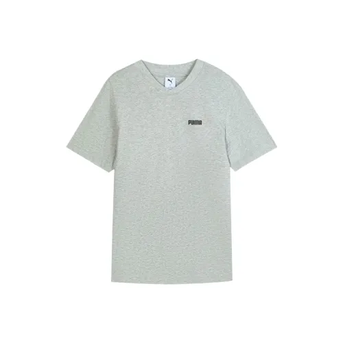 PUMA ESS Маленький логотип T-рубашка мужская светло-меланжевый серый