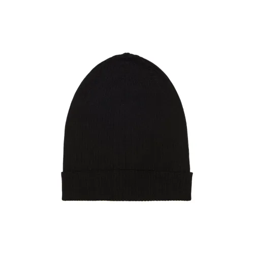 RICK OWENS совместный бренд RO Шерсть Бини Унисекс Черный