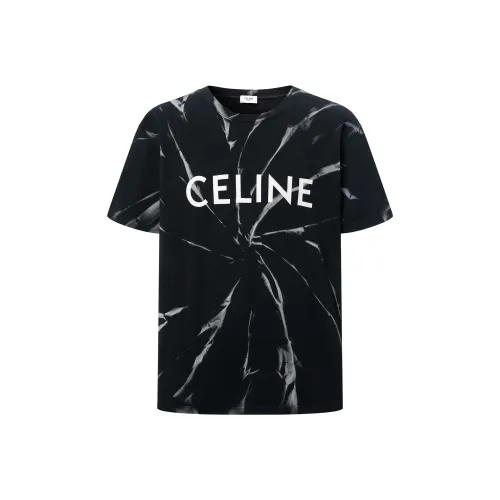 CELINE SS22 T Рубашка Мужская Черная