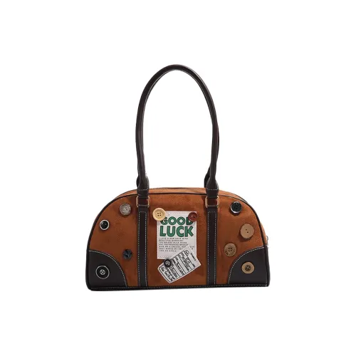 Bywhich Сумка через плечо из искусственной кожи стандартная женская коричневая