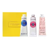 Трехкомпонентный набор: Сладкий Вишневый цветок Крем для рук 30 мл + Крем для рук с орехом ши 30 мл + Розовый Крем для рук с орехом ши 30 мл