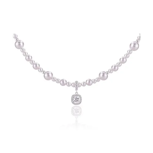 WAW Золото-покрытое медное ожерелье для женщин