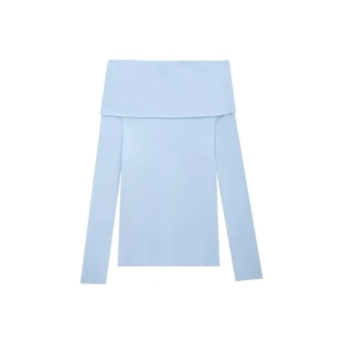 PLAY BUSH Светло-синий Женский Трикотаж