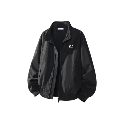 Warrior Huichao Cloud Sail Collection Бейсбольная куртка Унисекс