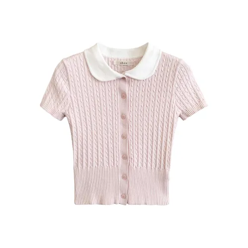 OUBO Розовое Женское Поло