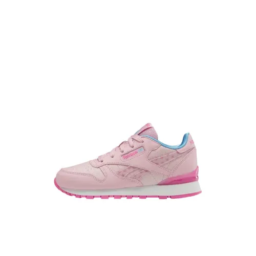 Reebok Classic Leather Low Топ Kids Lifestyle Shoes Розовый Детский
