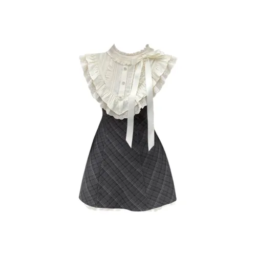 With Her Без рукавов Платье Женское