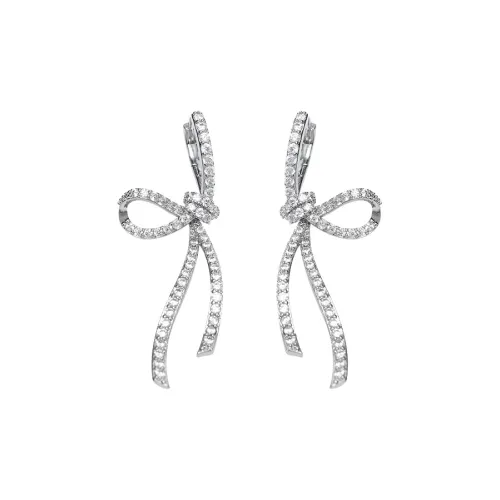 WAW Серьги с золотым покрытием из меди женские