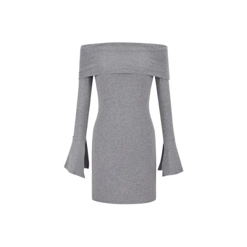 MOSES QUEEN Длинное платье с длинными рукавами женское