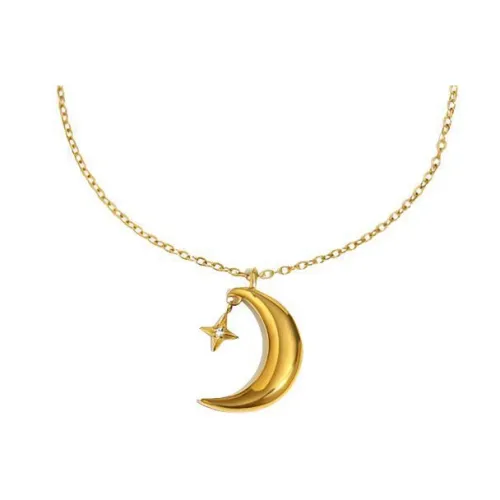 LuluCanaan Титановые стальные ожерелья женские