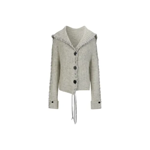 Aghr Серый Универсальный размер Женский Трикотаж