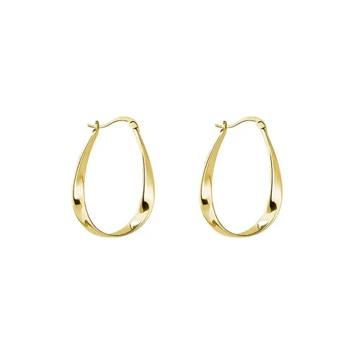 WAW Серьги с золотым покрытием из меди женские