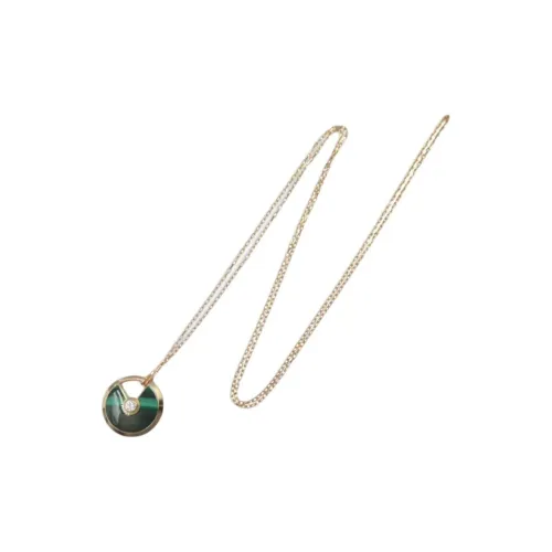 Cartier 18K Розовое Золото Ожерелье Женское Золотое