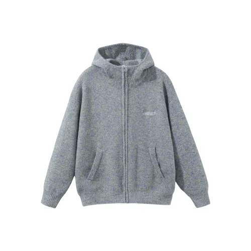 GSUE Сумерки Туманно-серый [Осень и зима Утолщенный] Унисекс Трикотаж