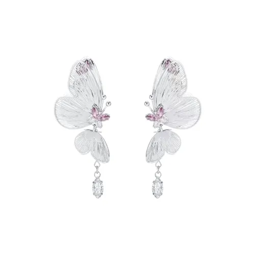 WAW Серьги с золотым покрытием из меди женские