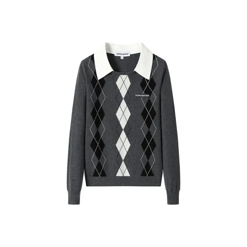 ANDREA MARTIN Серый Женский Трикотаж