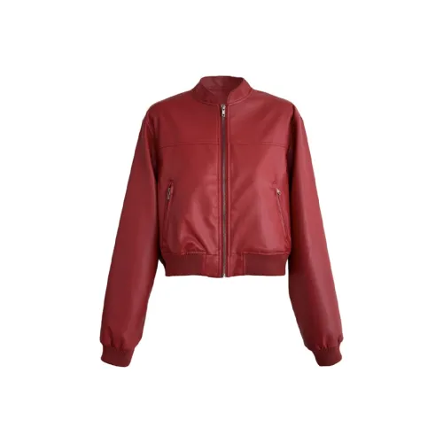 MOONCORE Кожа Куртка Женская