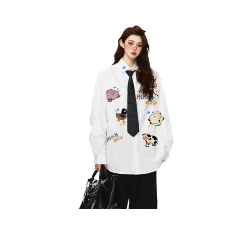 HUANQIU Унисекс Рубашки