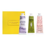 Трехкомпонентный набор: Сладкий Вишневый цветок Крем для рук 30 мл + Белый Лавандовый Крем для рук 30 мл + Свежий Крем для рук с воздушными пузырями 30 мл