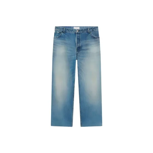 Balenciaga Джинсы Стандартный крой Женские Синие