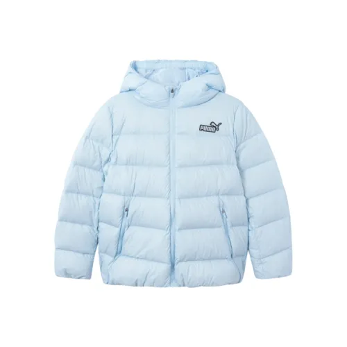 PUMA Корейский стиль Пуховик Черный Детский