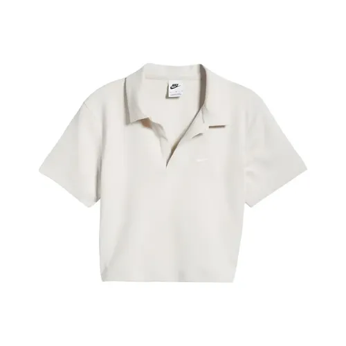 Nike Светло-деревянный Коричневый Женские Поло