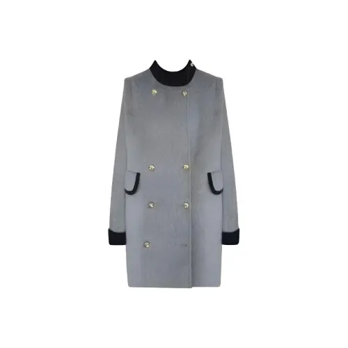 HUINIAN Серый Высококачественный Женский Пальто