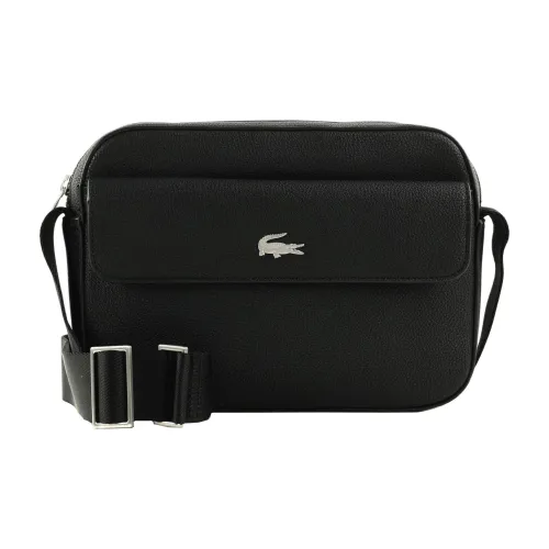 Сумка через плечо из полиуретана LACOSTE Collaboration мужская черная