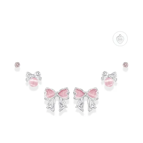 Барби Alloy Серьги-гвоздики Женские