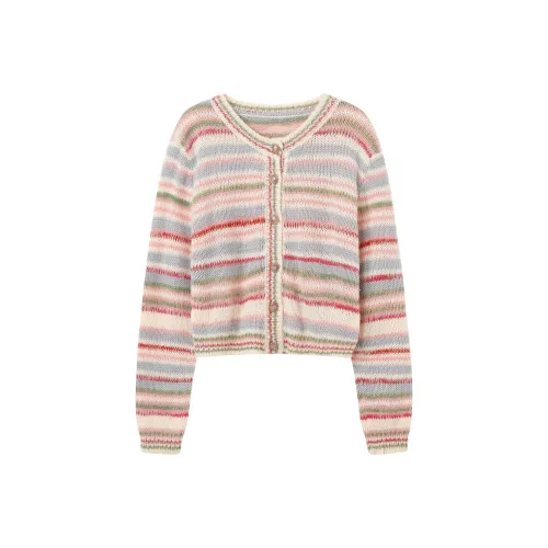 Fish rabbits Радужный Полосы Женские Трикотаж